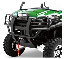 atv brush guard led light bar