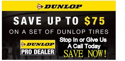 dunlop tire sale